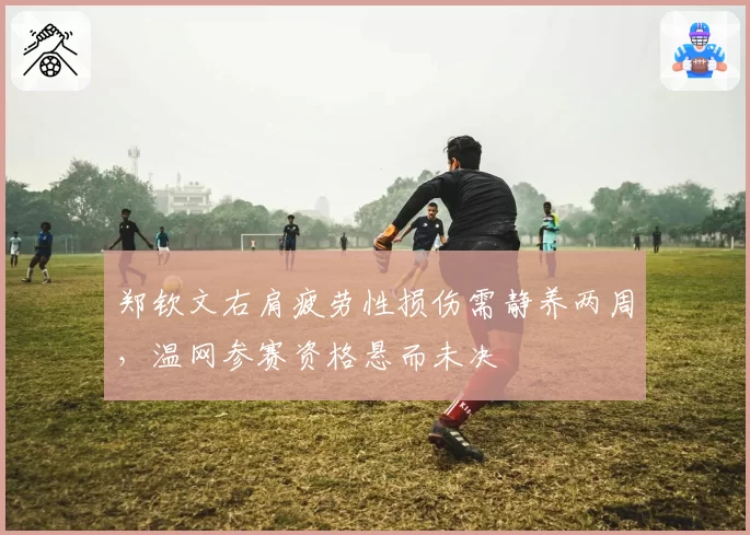 郑钦文右肩疲劳性损伤需静养两周，温网参赛资格悬而未决