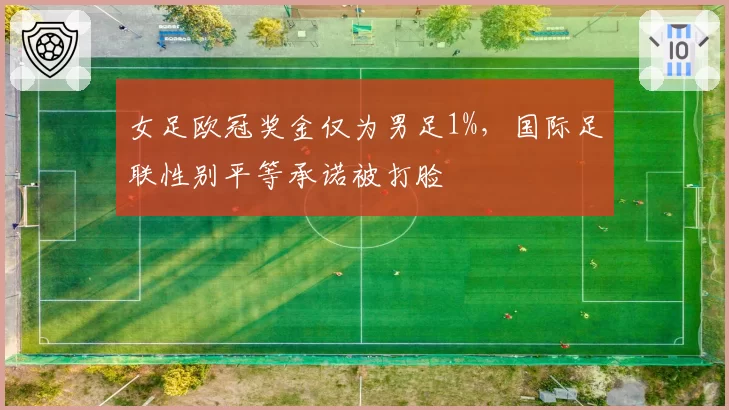 女足欧冠奖金仅为男足1%,国际足联性别平等承诺被打脸